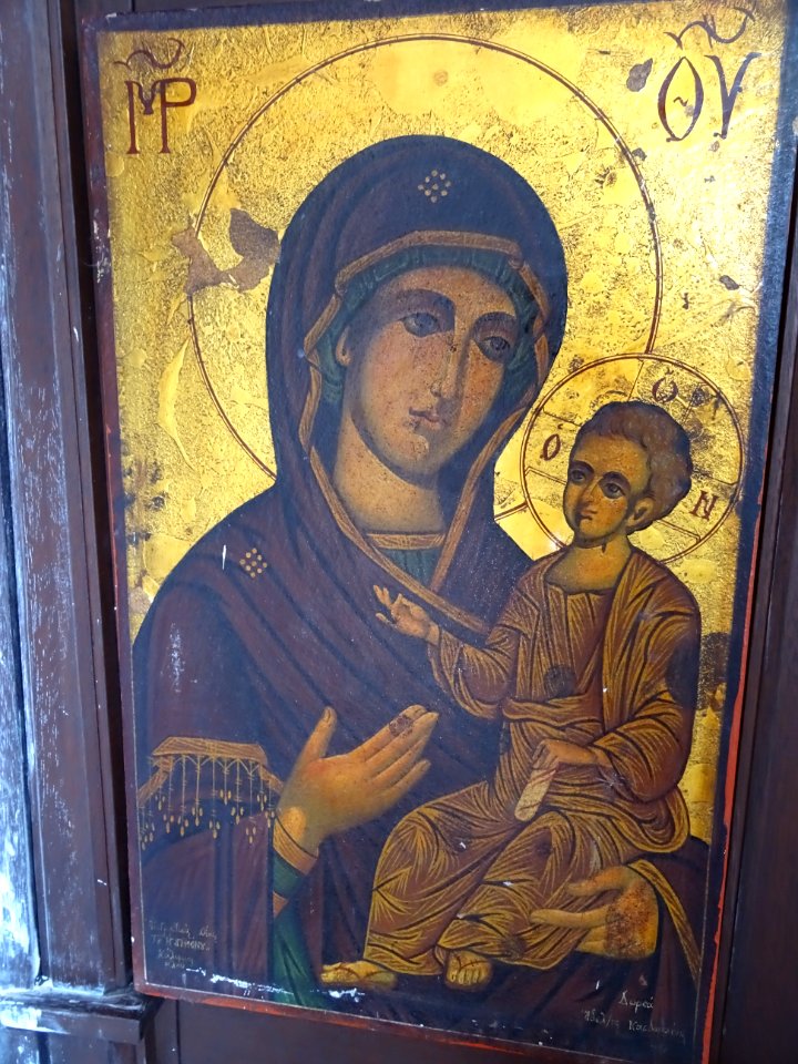 Icone dans la chapelle Christos Dikaios (Christ le Juste) … 