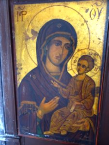Icone dans la chapelle Christos Dikaios (Christ le Juste) … 