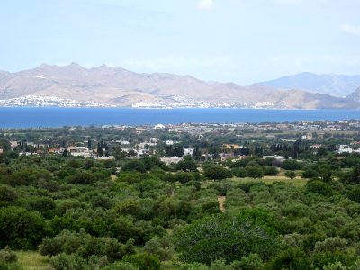 Depuis l'île de Kos, vue vers la côte de la Turquie 