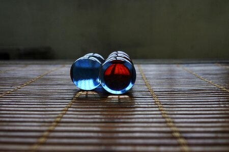 Glass beads marble ball