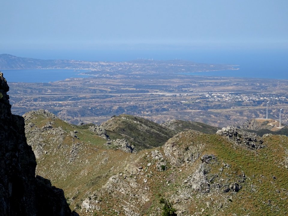La presqu'île de Kefalos au sud de l'île de Kos 
