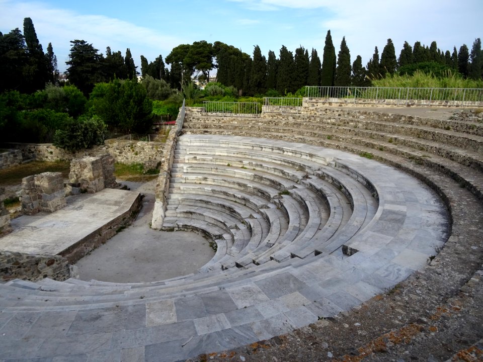 L' Odéon de Kos, est un théâtre musical de la période roma… 