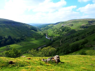 River valley dales yorkshire photo