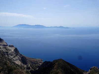 Vue sur la mer et la presqu'ile turque de Datca, depuis le… 