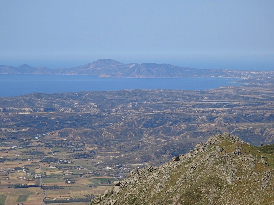 La presqu'île de Kefalos au sud de l'île de Kos 