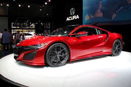 Acura supercar auto show