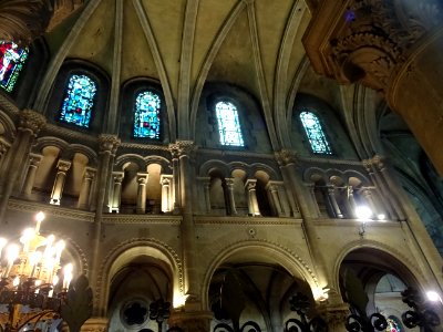 Nef de la basilique Saint-Denys, Argenteuil, Val-d'Oise 
