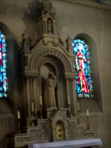 Intérieur, basilique Saint-Denys, Argenteuil, Val-d'Oise 
