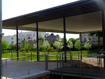 Jardin de l'Abbaye Notre-Dame, Argenteuil, Val-d'Oise. Les… 