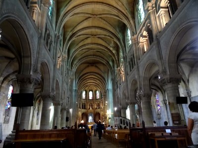 Nef de la basilique Saint-Denys, Argenteuil, Val-d'Oise 