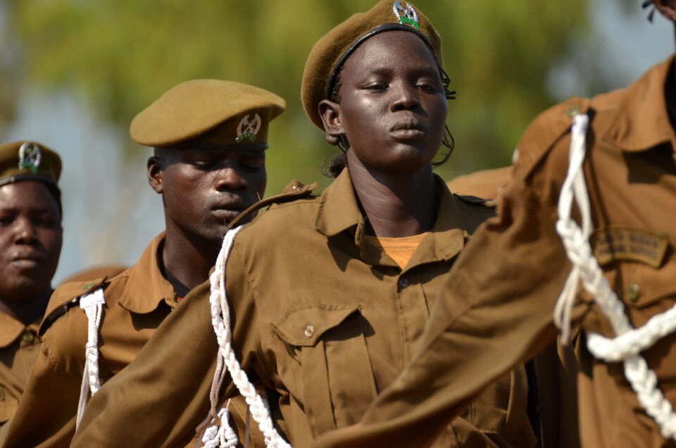 Army women south sudan