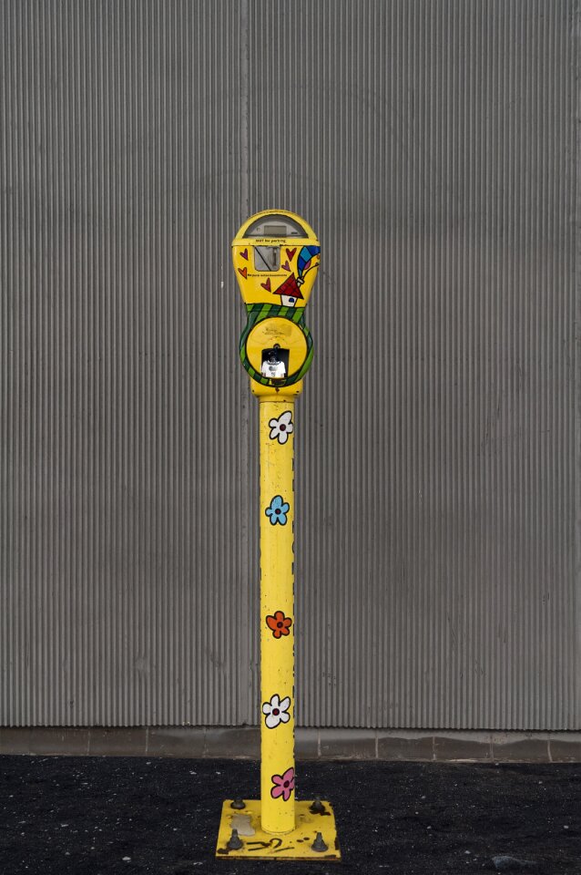 Parking meter meter car