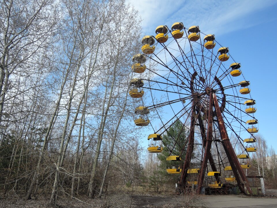 Abandoned ukraine zone