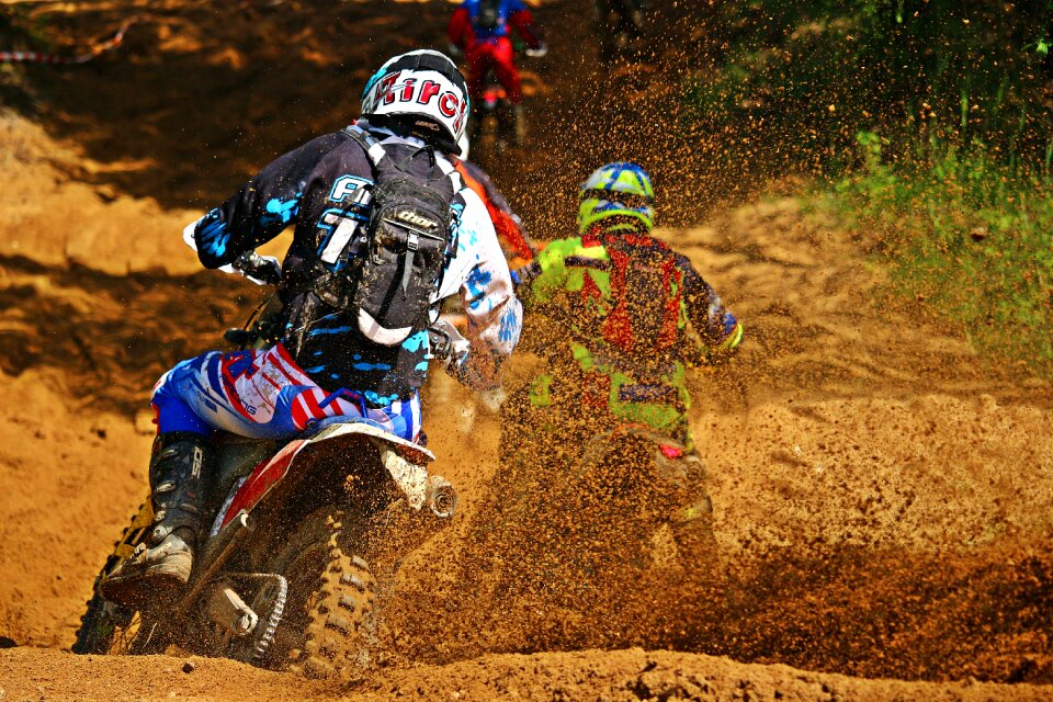 Dirtbike motorsport racing