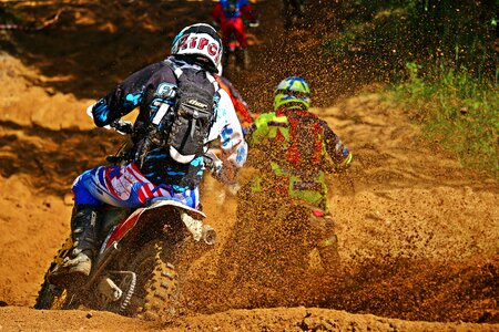 Dirtbike motorsport racing