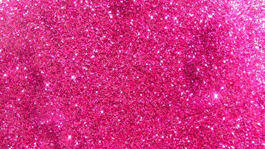 Pink glitter material