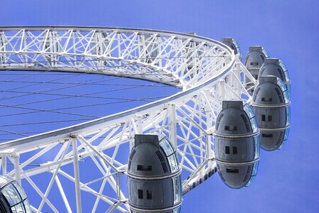 Holiday ferris wheel park