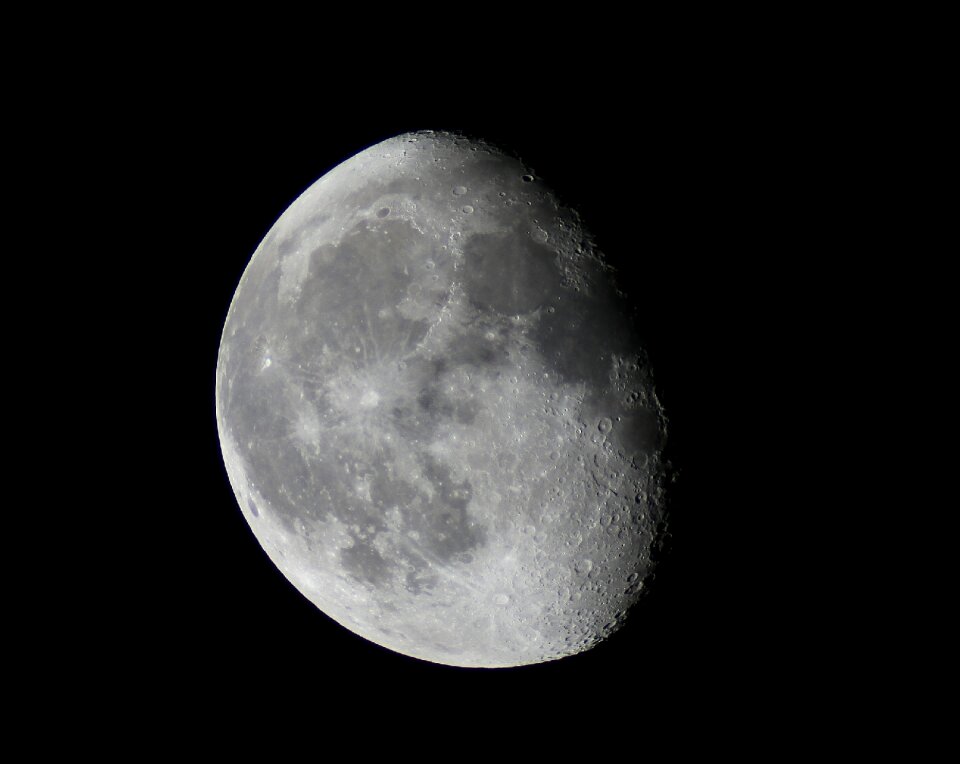 Astronomy space moonlight