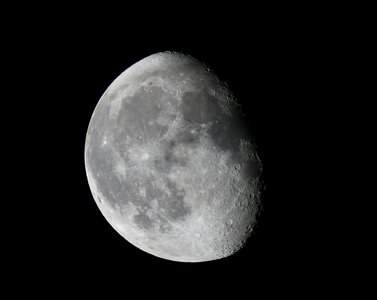 Astronomy space moonlight photo