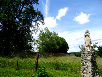 Statut de la Vierge Marie, Montmort-Lucy, Marne 
