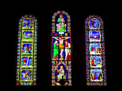 Vitraux, église Saint-Martin, Vertus, Marne 