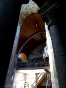 Nef, église Saint-Pierre-et-Saint-Michel, St Urcize, Canta… 