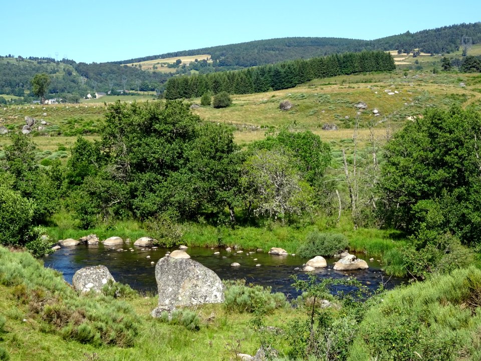 Le Bès, entre le Cantal et la Lozère 