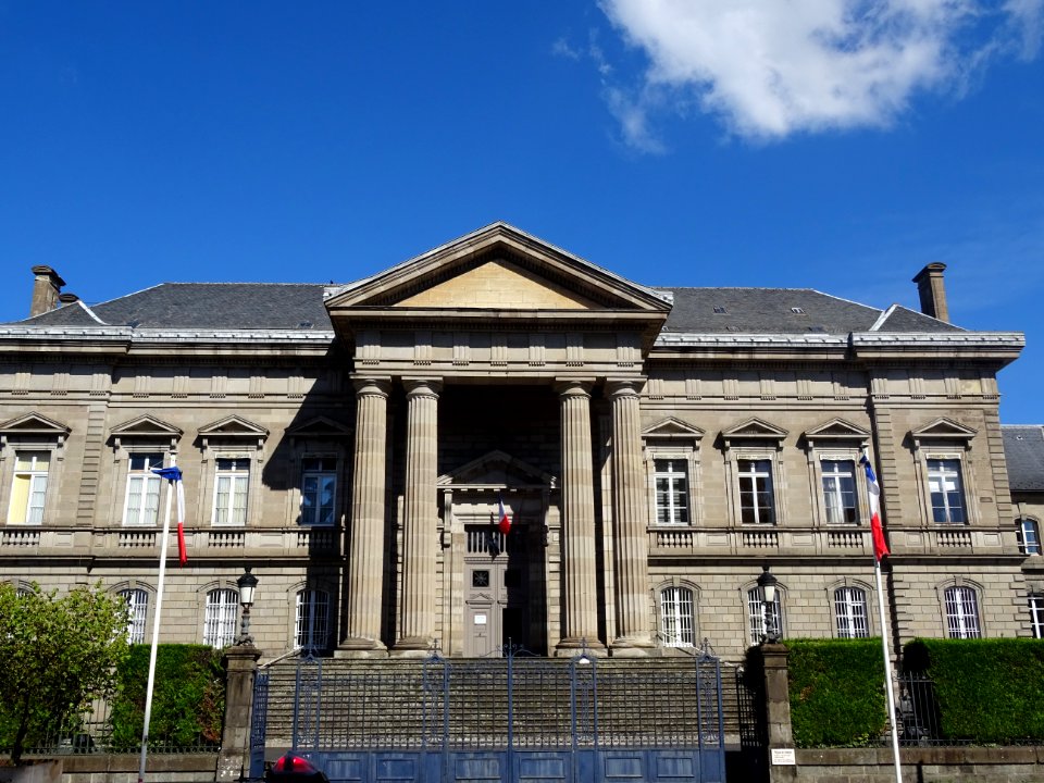 Palais de Justice, Aurillac, Cantal 