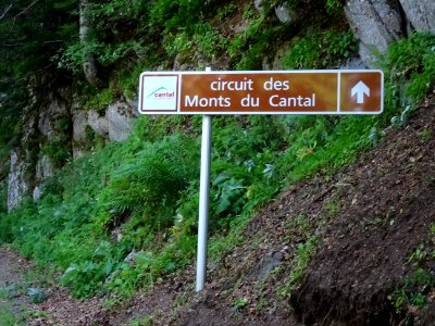 Route Circuit des Monts du Cantal 