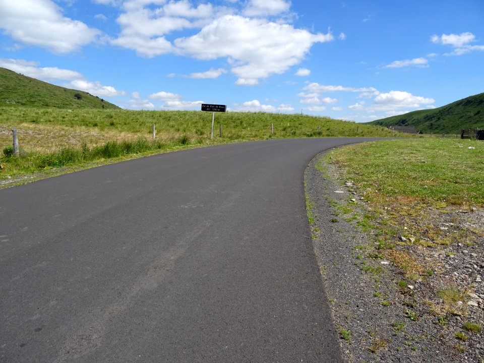 Col de Prat-de-Bouc, 1392 m, Cantal 