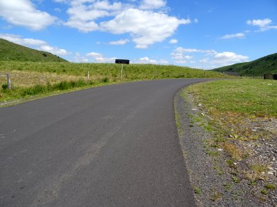 Col de Prat-de-Bouc, 1392 m, Cantal 
