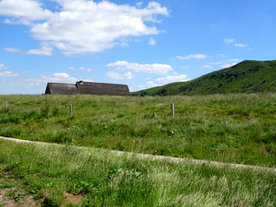 Au col de Prat-de-Bouc, Cantal 
