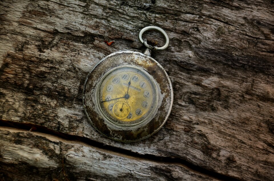 Hour s passage of time wind up clock