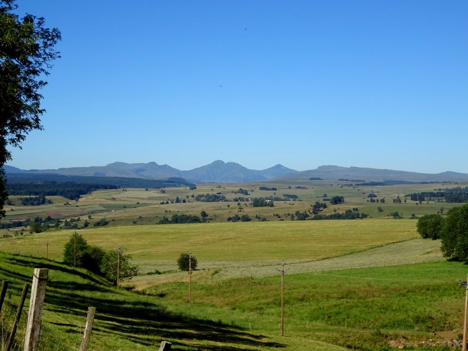 Le Puy Mary, depuis le hameau de Chavanon, Cantal 