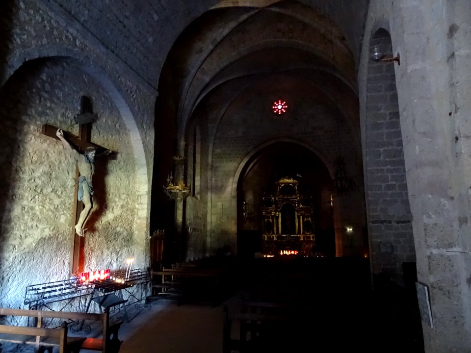 Nef, chapelle Notre-Dame-de-Beauvoir, Moustiers-Sainte-Mar… 