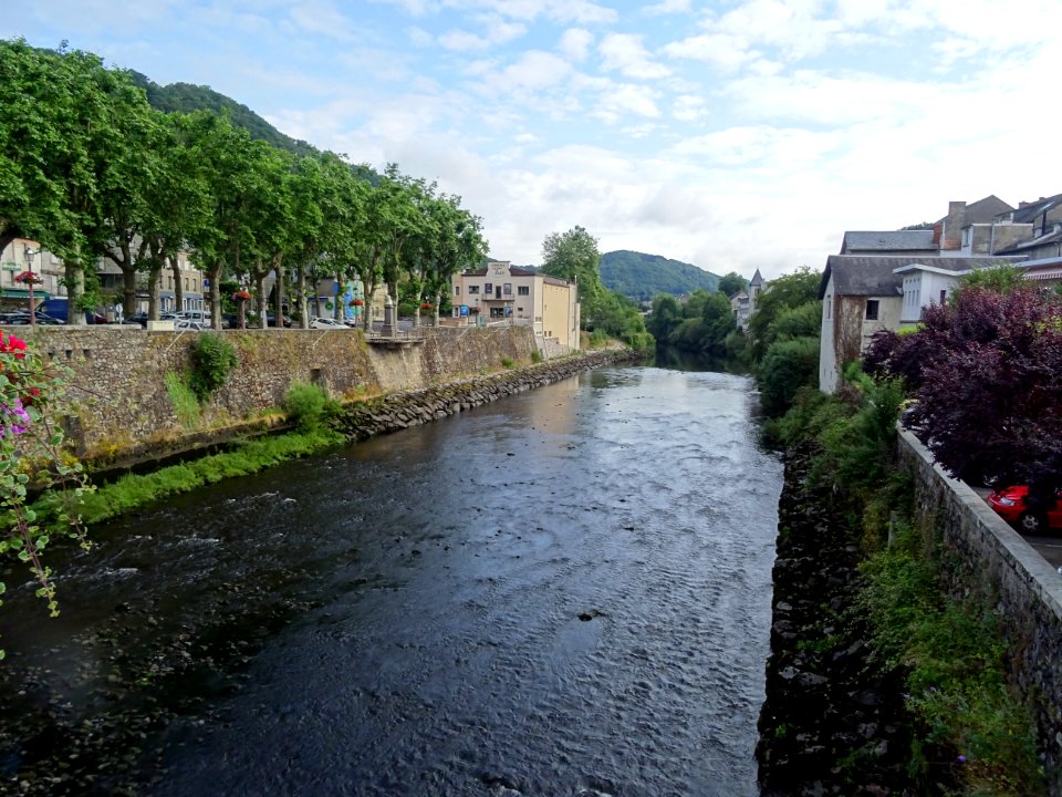 La Dordogne à Bort-les-Orgues, Corrèze 