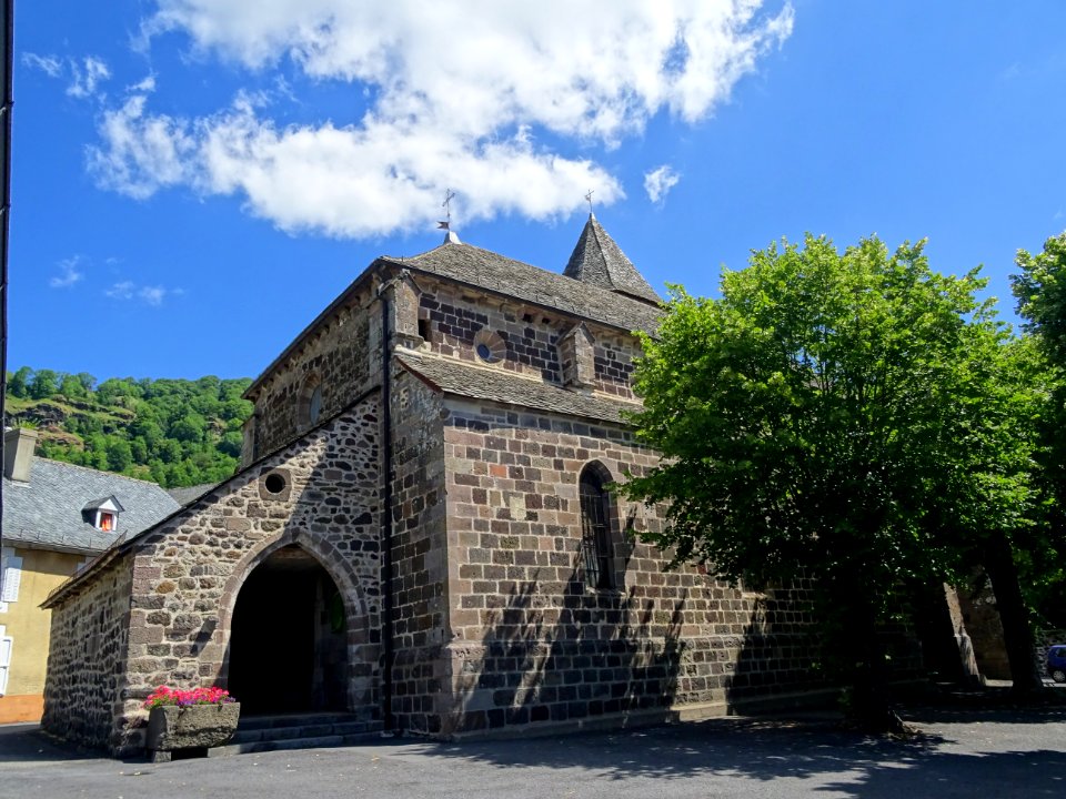 Eglise Saint-Martin, Thiézac, Cantal 