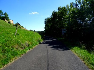 En arrivant à Pierrefort, Cantal 