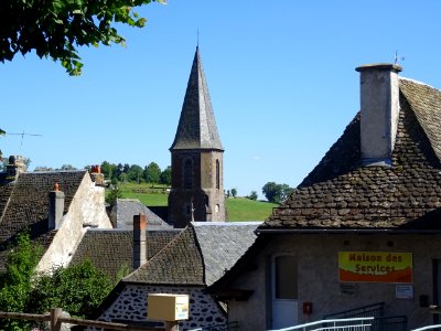 Eglise Saint Jean-Baptiste, Pierrefort, Cantal 