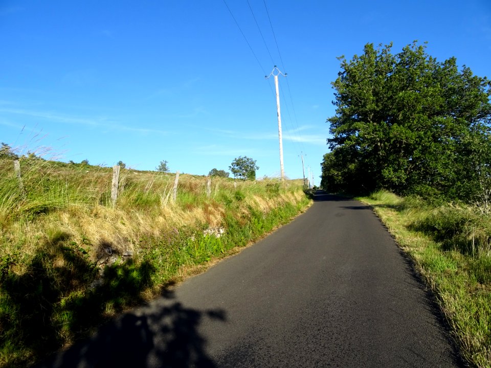 En arrivant à Toularic, Cantal 