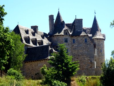 Château de Fournels du XVIème siècle, Fournels, Lozère 