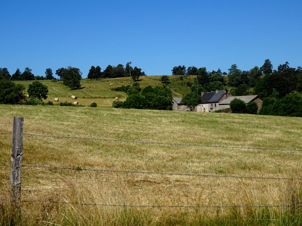 En arrivant à Salecrux, Lozère 