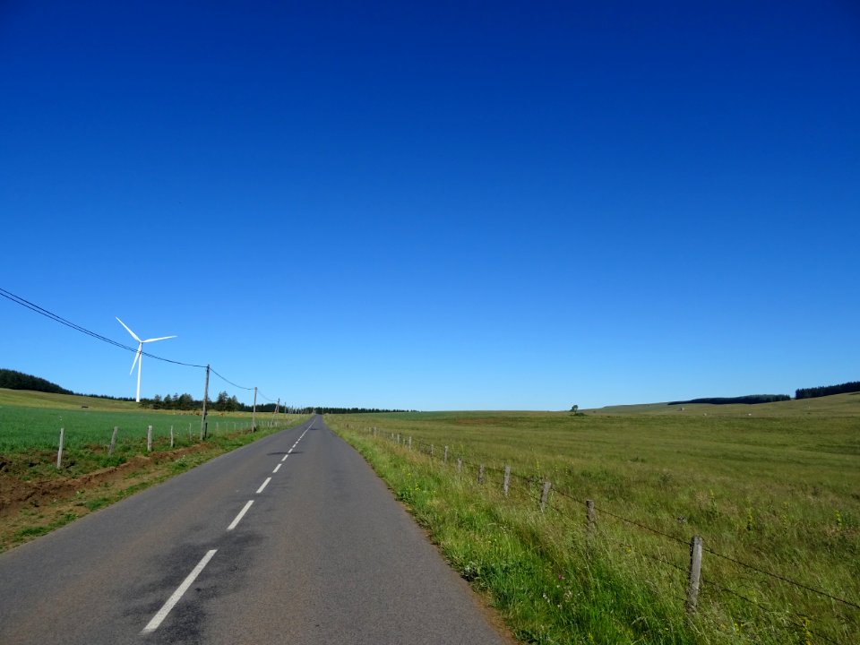 Dernière longue ligne droite en faux-plat montant avant le… 