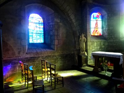 Intérieur de l'église St Germain, de Bort-les-Orgues, Corr… 