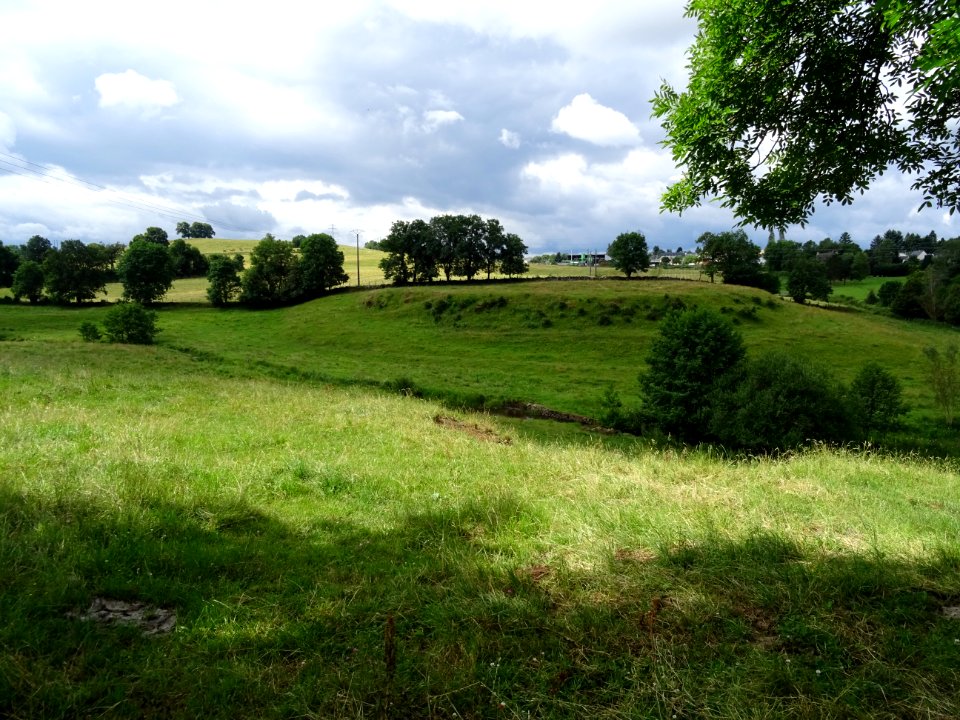 Juste avant Le Vigean, Cantal 