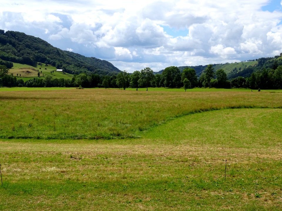 Plaine de l'Aspre, depuis la D35 aux environs de Clédart, … 