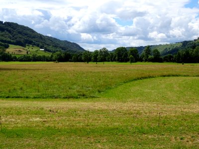 Plaine de l'Aspre, depuis la D35 aux environs de Clédart, … 