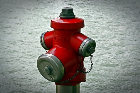 Fire metal water hydrant photo