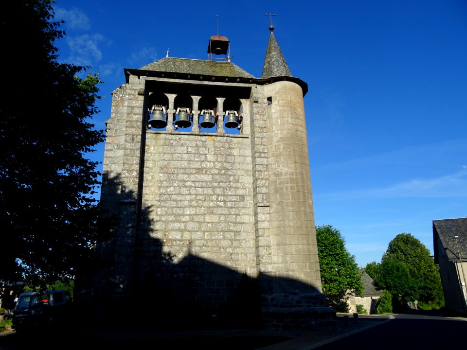 Eglise Saint-Martin, Lieutadès, Cantal 