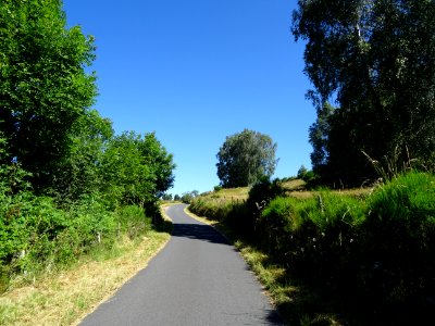 Montée vers Reyrac et le Cheylaret, Lozère 